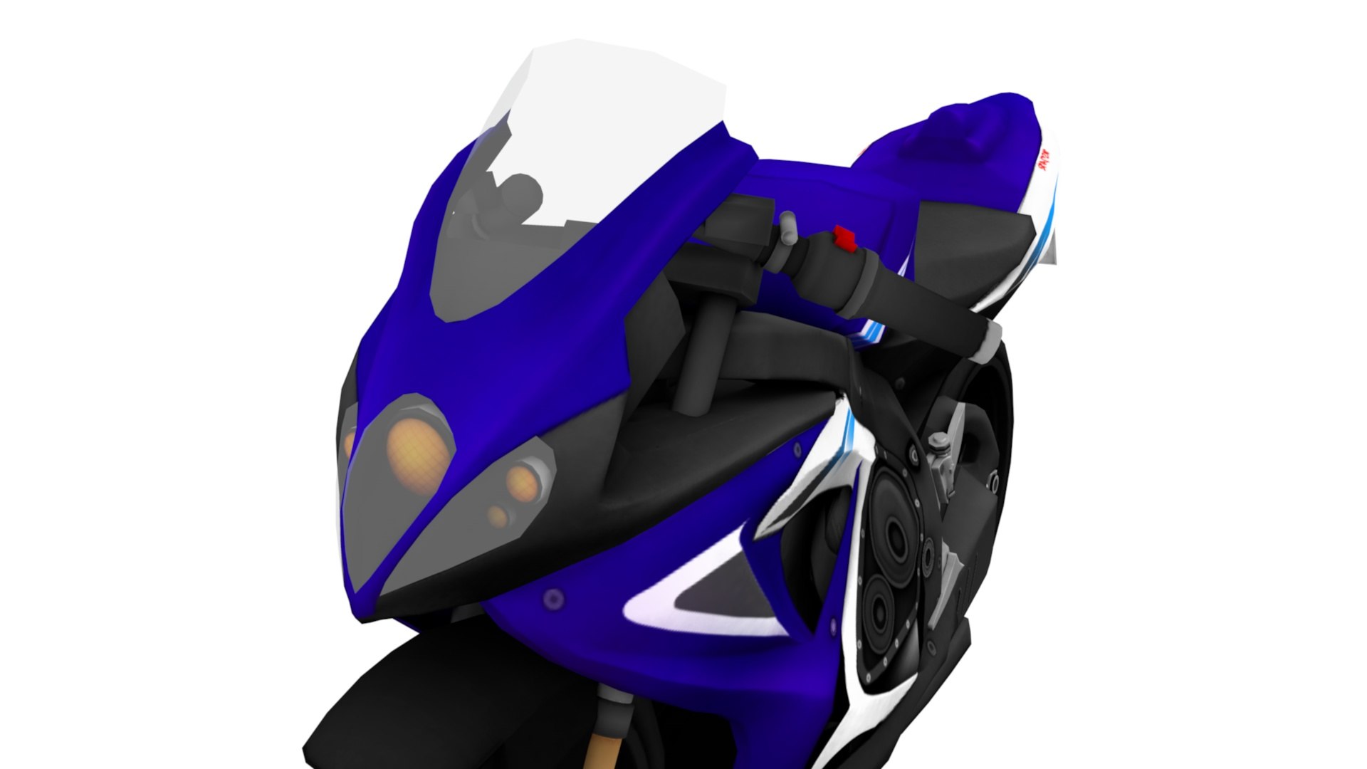 Suzuki GSX-R 600 2011 3D Model - TurboSquid 1880254