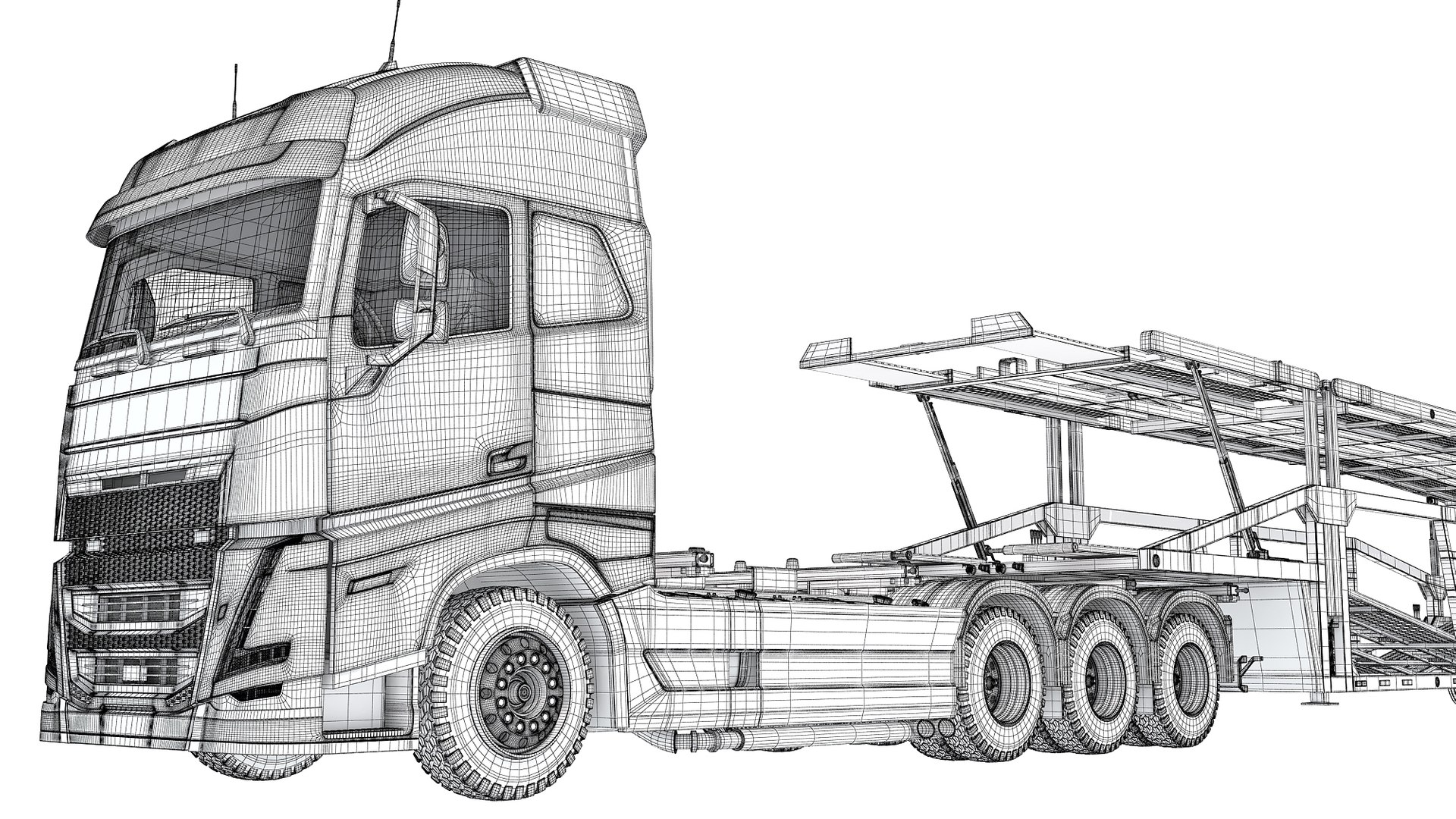 3D Car Hauler Trailer Semi Truck model https://p.turbosquid.com/ts-thumb/9D/7j5pf4/hZ/haulertrailer22/jpg/1722661778/1920x1080/fit_q87/de82d8535c4988be25fcbd4d3fdc8e160e7a2a58/haulertrailer22.jpg