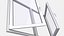 PVC Window 3D Model 2