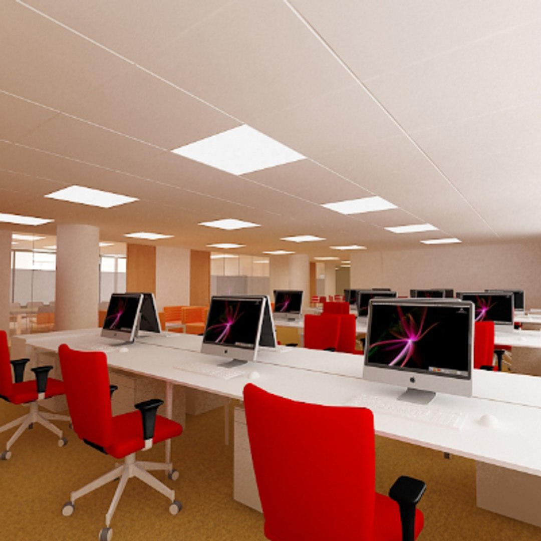 3d Model Office Interior