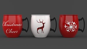 Christmas Mug 3D model
