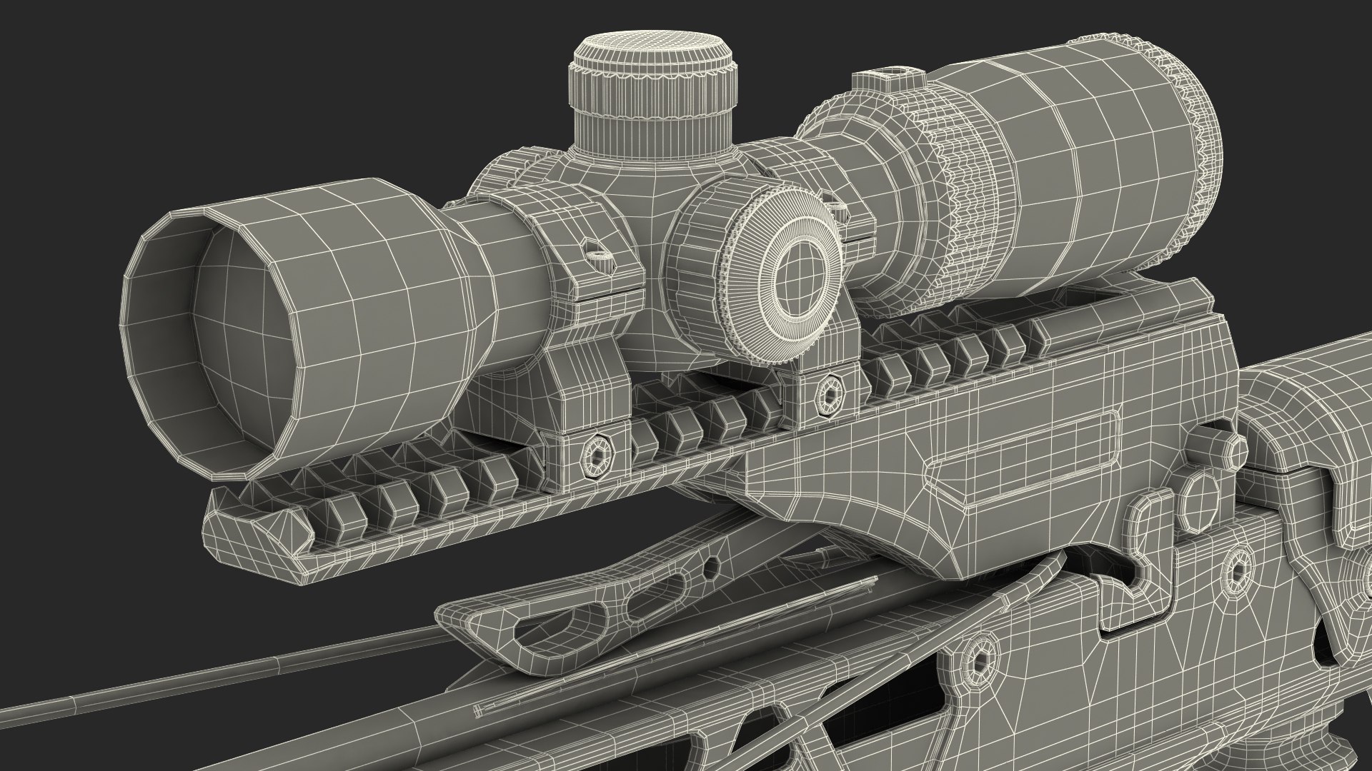 3D Crossbow Generic Arrow Scope Model - TurboSquid 1465398