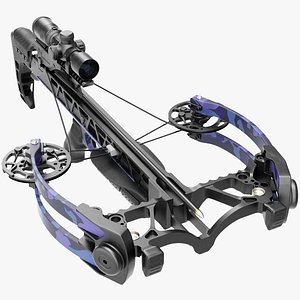 Crossbow Camo Generic with Arrow and Scope