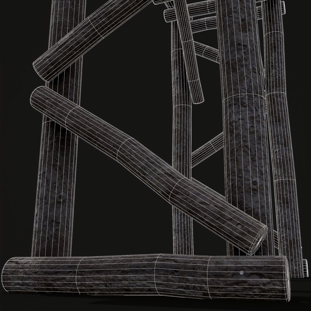 3D Primitive Log Archway model - TurboSquid 1930299