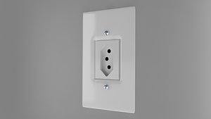 3d power socket type n model
