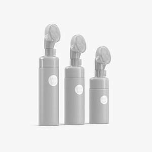 3D Foam Brush Pump White 100ML-150ML-200ML