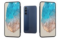 Samsung Galaxy M35 Blue Low Poly