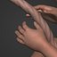 Human Fetus Week 30 - with FK Rig