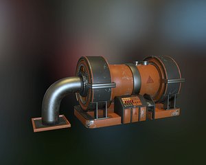 3D Power generator model