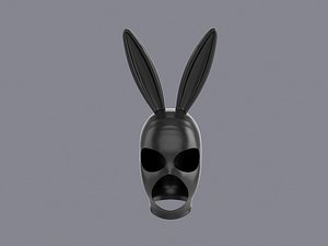 Bunny Latex Mask model