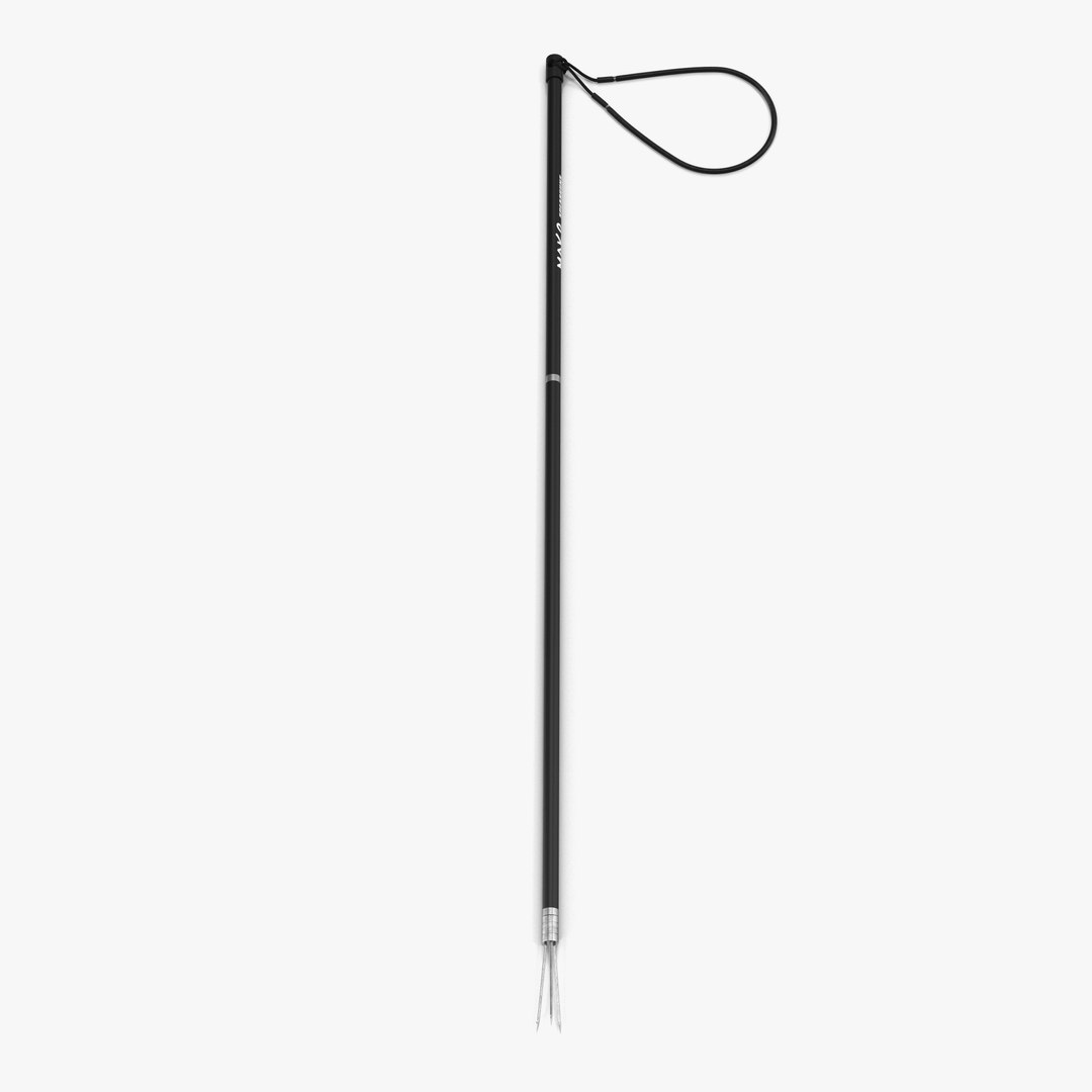 Underwater Pole Spear 2 3D model preview