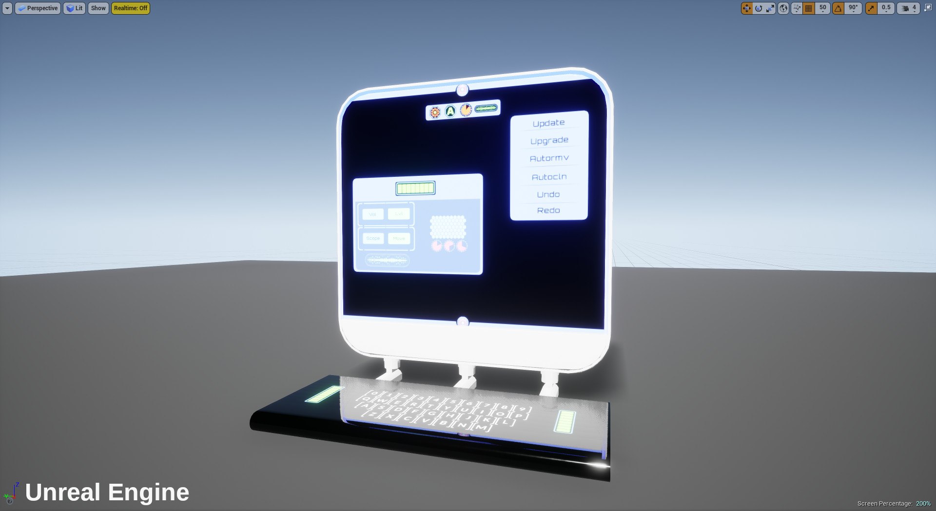 3D Minimalistic Computer Model - TurboSquid 1693191