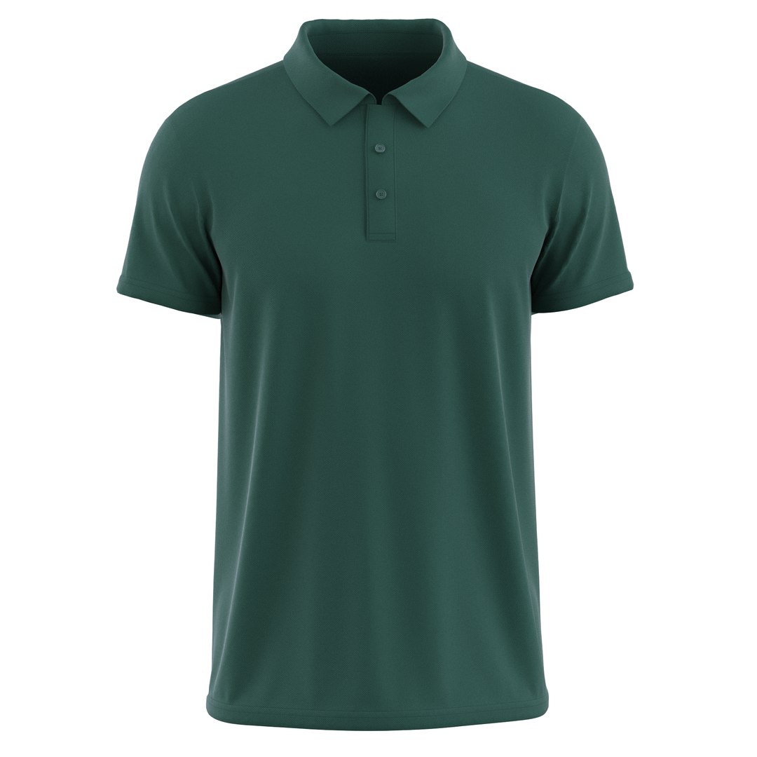 Half Sleeve Premium Polo Shirt for Men 3D - TurboSquid 2032207