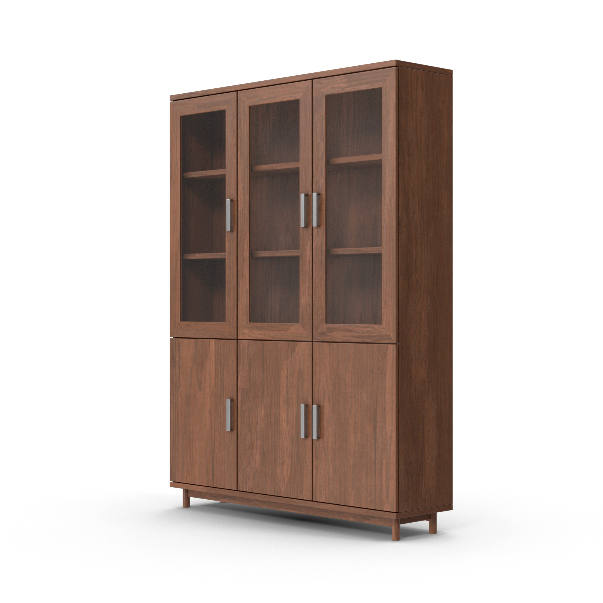 3D Display Dark Wood model TurboSquid 1840957