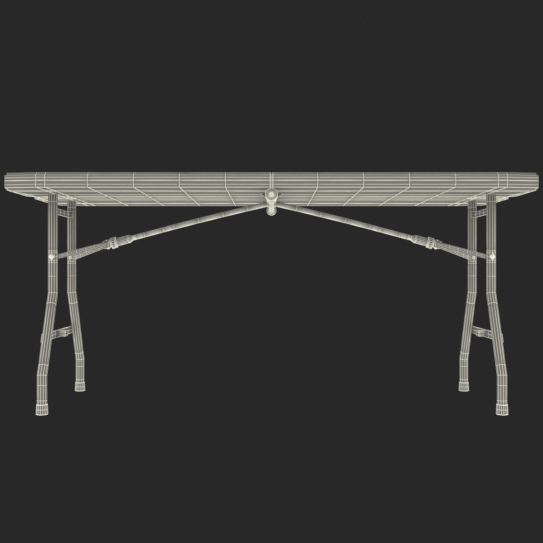 3d Model Fold Multipurpose Table