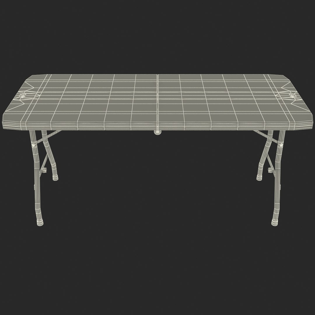 3d Model Fold Multipurpose Table