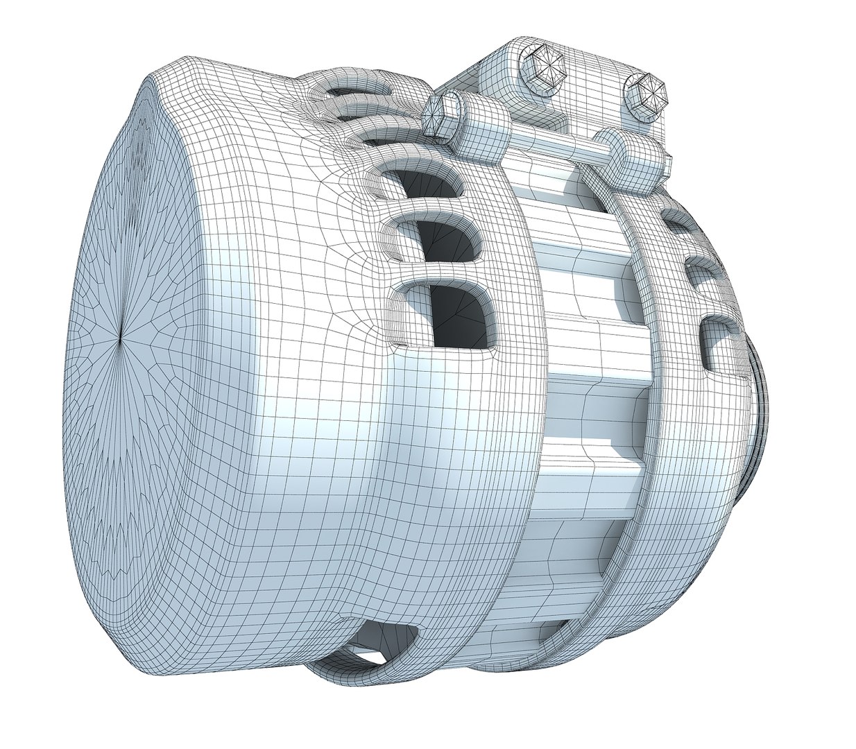 3D Engine Alternator - TurboSquid 1174622