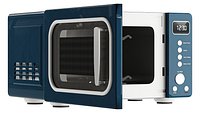 Silver Countertop Microwave