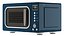 Silver Countertop Microwave