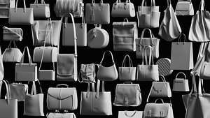 Tote Bag Basemesh Collection 3D