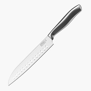 3D stainless steel chef knife