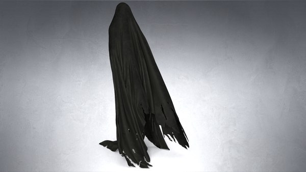 modelo 3d Ghost Black PBR - TurboSquid 1472370
