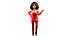 Stilisiertes 3D-Cartoon-Hoodie-Modell für Frauen
