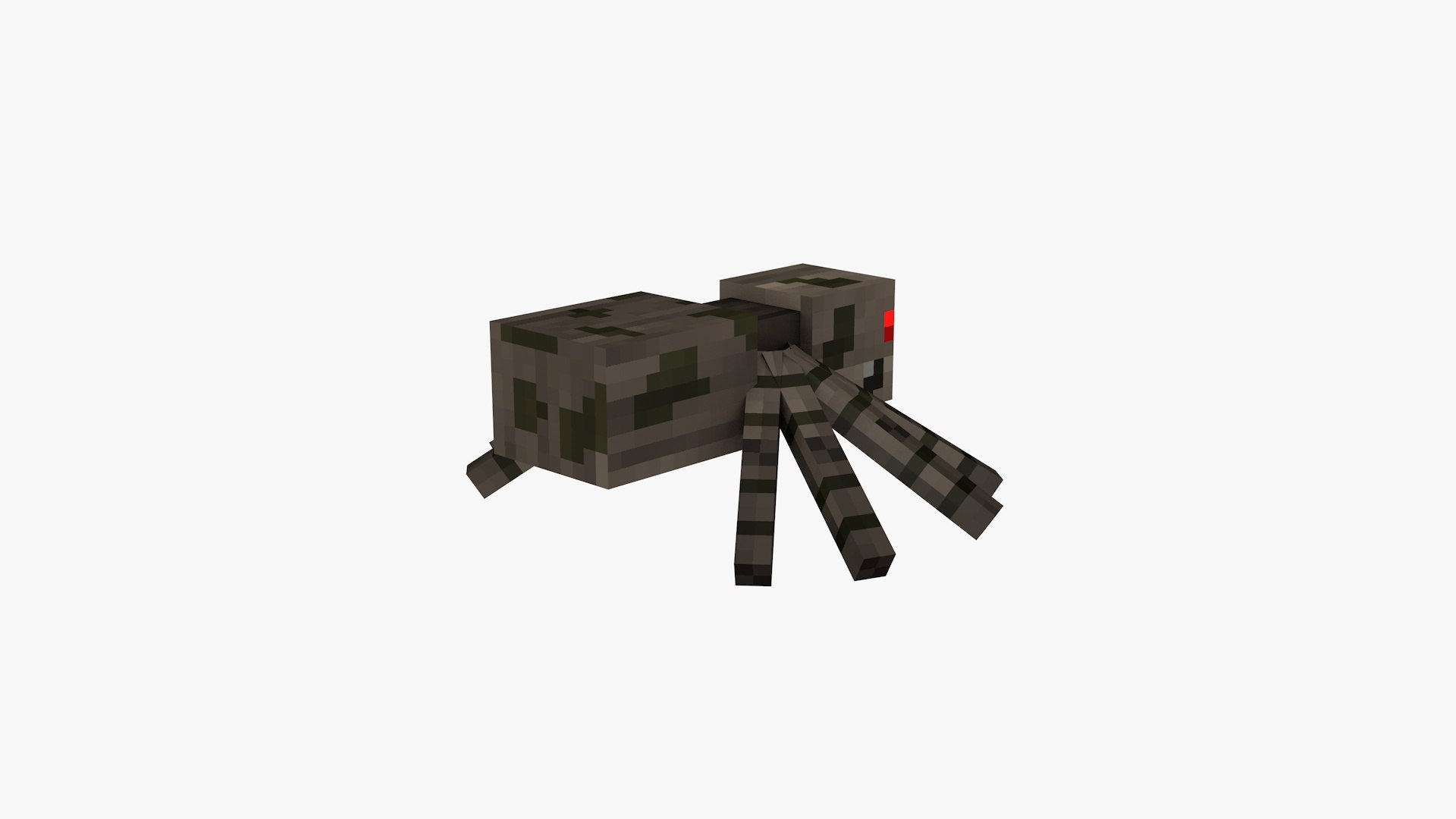 Spider Minecraft 3D - TurboSquid 2388899