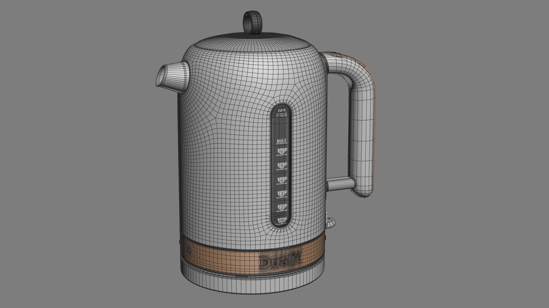 Dualit Classic Kettle 3D Model - TurboSquid 2151516