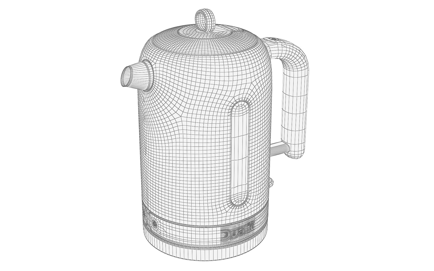 Dualit Classic Kettle 3D Model TurboSquid 2151516