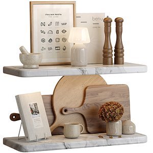 3D Kitchen decor 03