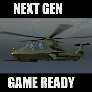 RAH-66 US Army Stealth Helicopter Game Ready