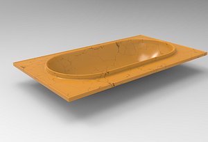 3D Huala Bathtub model