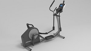 life fitness x1 3D model