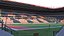 Estádio de futebol americano - alto nível de detalhes