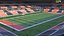 Estádio de futebol americano - alto nível de detalhes