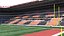 Estádio de futebol americano - alto nível de detalhes