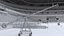 Estádio de futebol americano - alto nível de detalhes