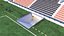 Estádio de futebol americano - alto nível de detalhes
