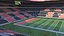 Estádio de futebol americano - alto nível de detalhes