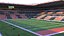 Estádio de futebol americano - alto nível de detalhes