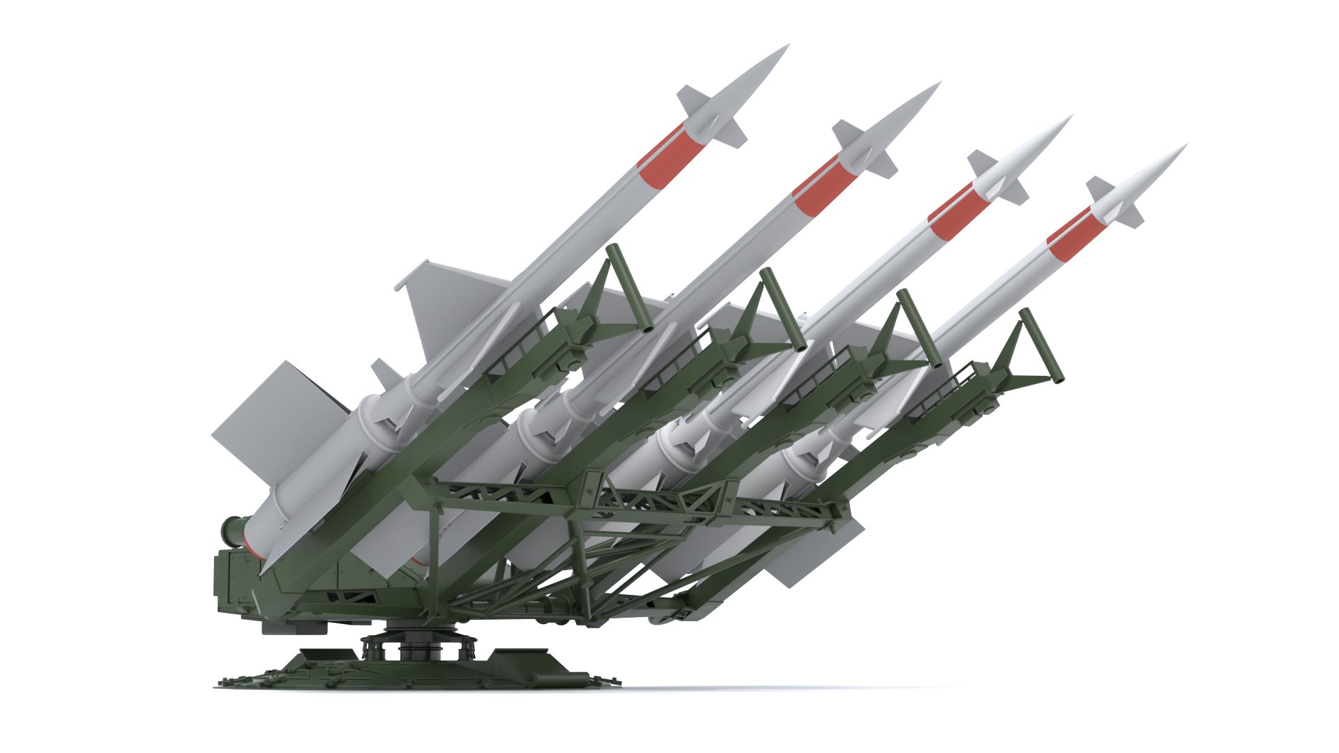 S-125 Neva - SA-3 Goa Launcher Model - TurboSquid 2486471