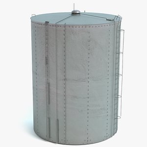 3d model water tank