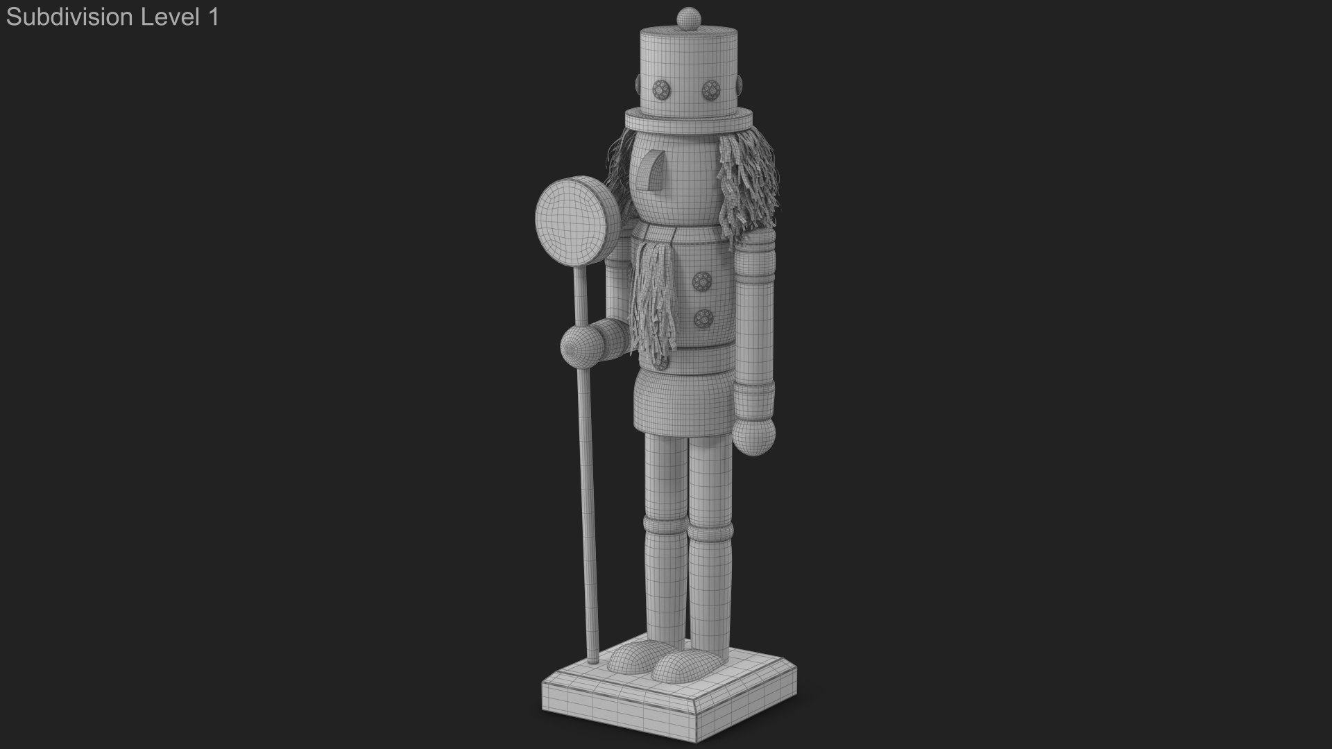 3D Christmas Nutcracker 7 https://p.turbosquid.com/ts-thumb/9E/onmYXk/AY/wireframe_01/jpg/1725685746/1920x1080/fit_q87/698f1c0bfcccc3e705de7b716c4a692735d872b1/wireframe_01.jpg