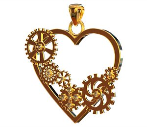 heart gears 3D