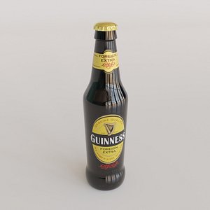 Beer Bottle 3D model