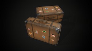 3D model Travel Suitcase