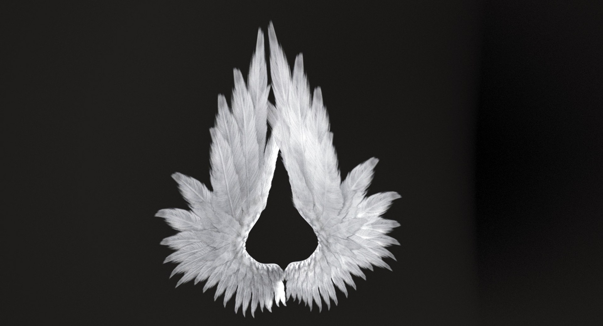 Realistic Angel Wings Rigged 3D - TurboSquid 1282097