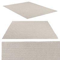 Custom Matra Wool Rug Light Gray
