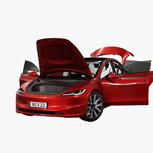 Tesla Model 3 2024 With Interior